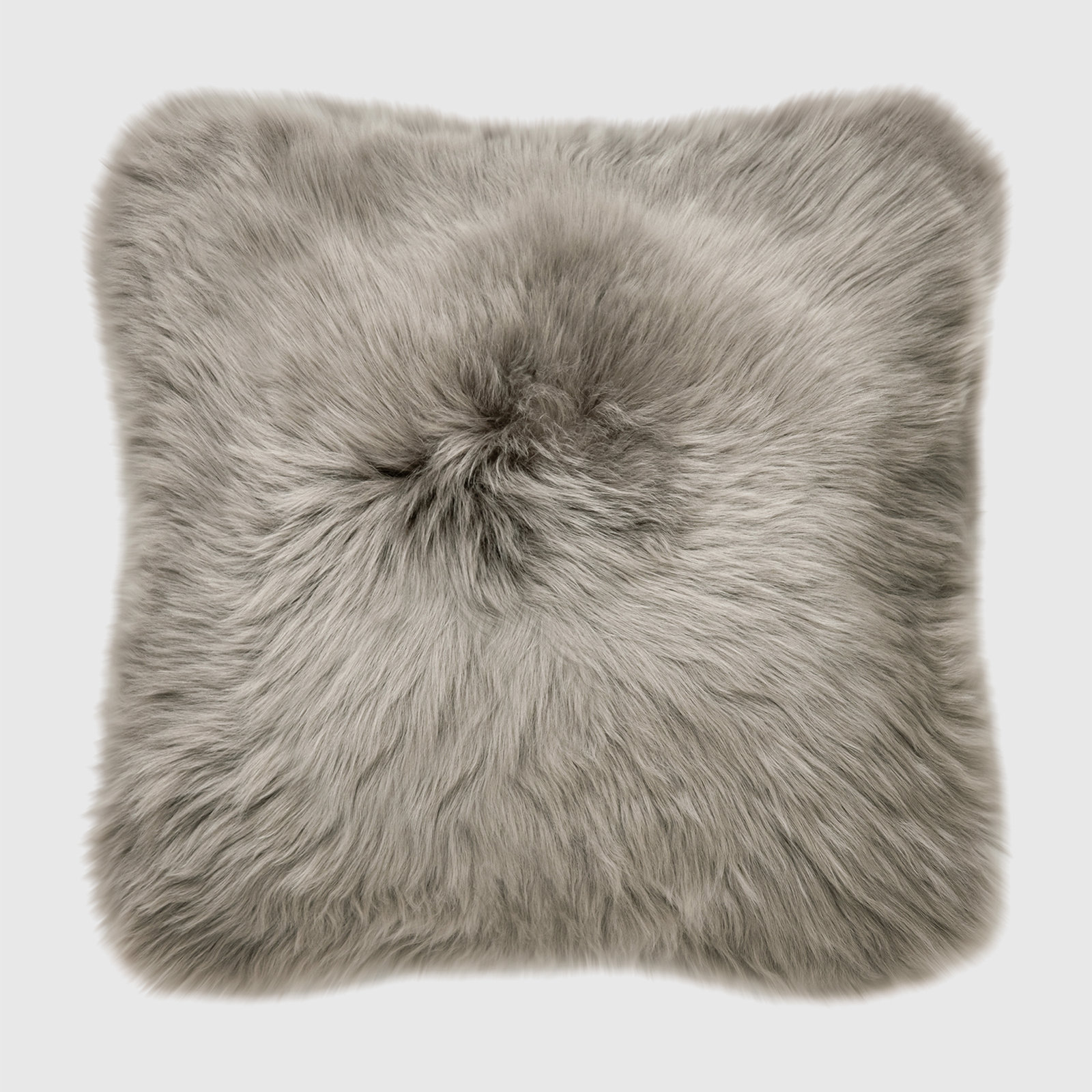 Fieldman Leather Throw Pillow, Mushroom