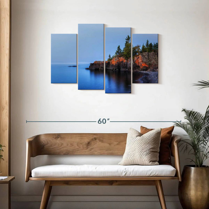 Alvord Calm Lake Superior, H 27 po x l 43 po