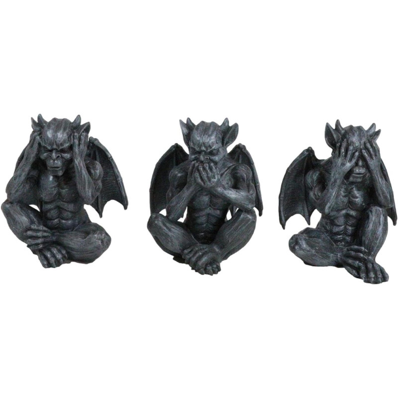 Figurine Amiyra assise gargouille