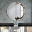 Huldar Glass Flat Wall Mirror