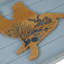 Décoration murale en bois Rustic Pelican In Flight