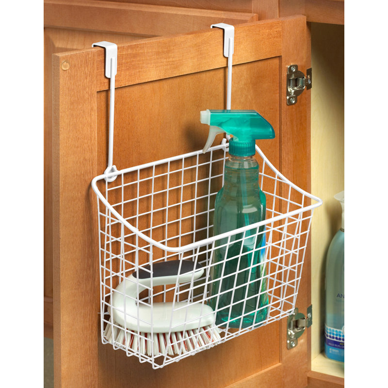 Organisateur de porte Albie, Blanc, H 8,5 po x l 10,25 po x P 6,5 po