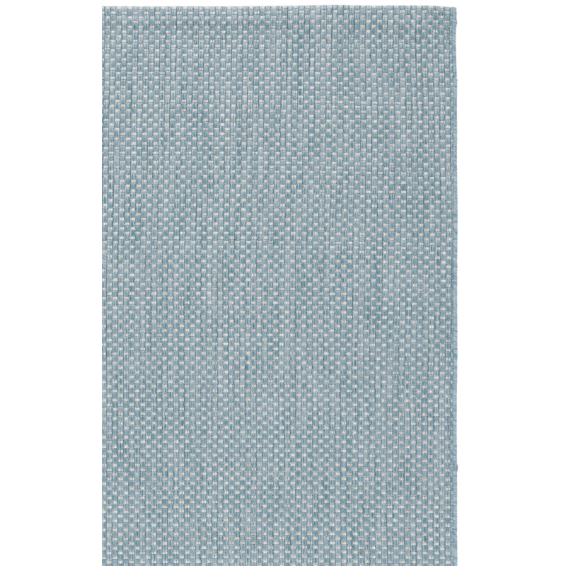 Tapis d'intérieur / extérieur de couleur unie Chanal Performance, Rectangle de 10 pi x 14 pi