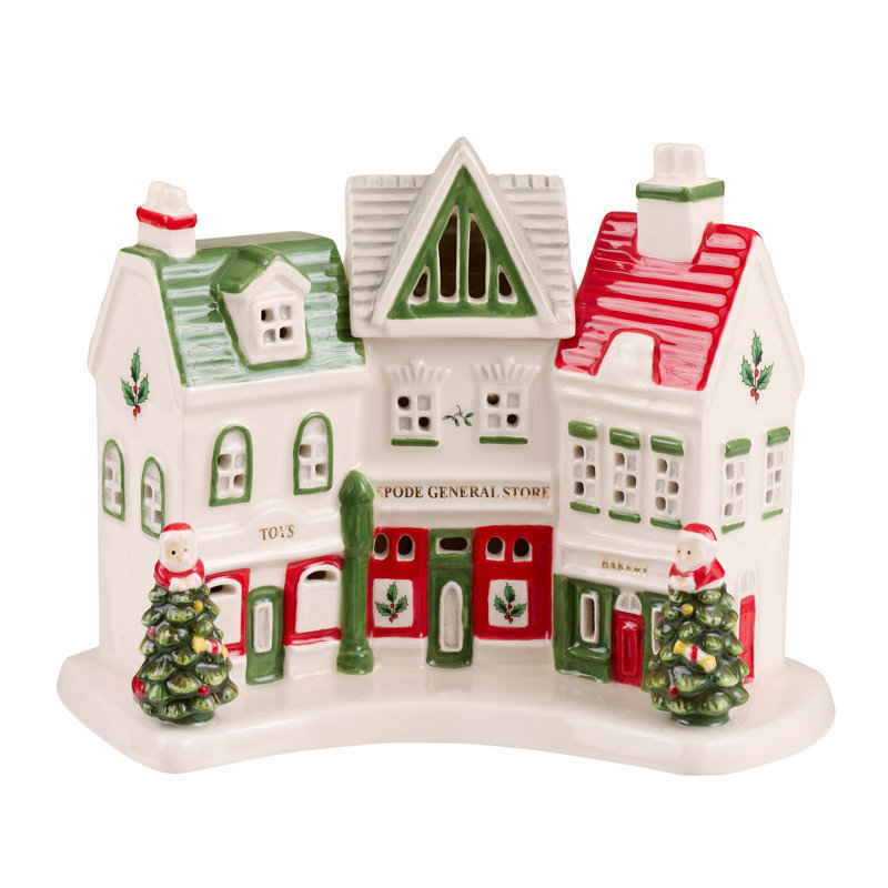 Village de sapins de Noël Spode