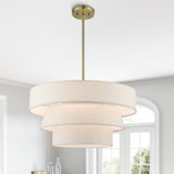 Lustre cylindrique à intensité variable 4 lumières Samire