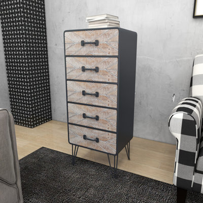 Commode 5 tiroirs Jez