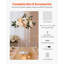 Présentoir de mariage, support à fleurs colonne 10PCS 19,69 pouces, supports floraux avec stratifié acrylique, support floral cylindrique cubique pour mariage, fête, anniversaire, maison, centre de table