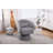 Huertes Upholstered Swivel Armchair-1227862860