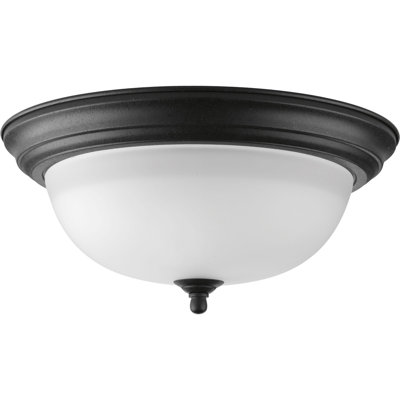 Plafonnier encastré pour cuve simple 13,25 po 2 lumières Micadeau