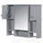 Modern Wall Mounted Bathroom Storage Cabinet-1014901438