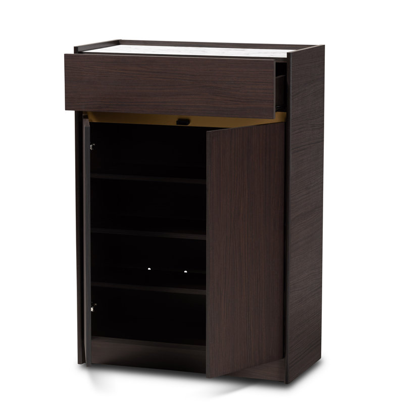 8 Pair Shoe Storage Cabinet
