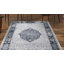 Tapis gris tissé à la machine Minato-87043936