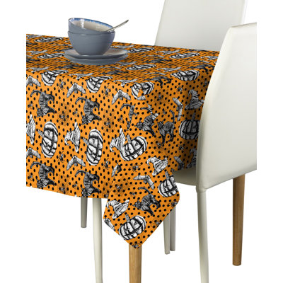 Huff Halloween Icons Tablecloth