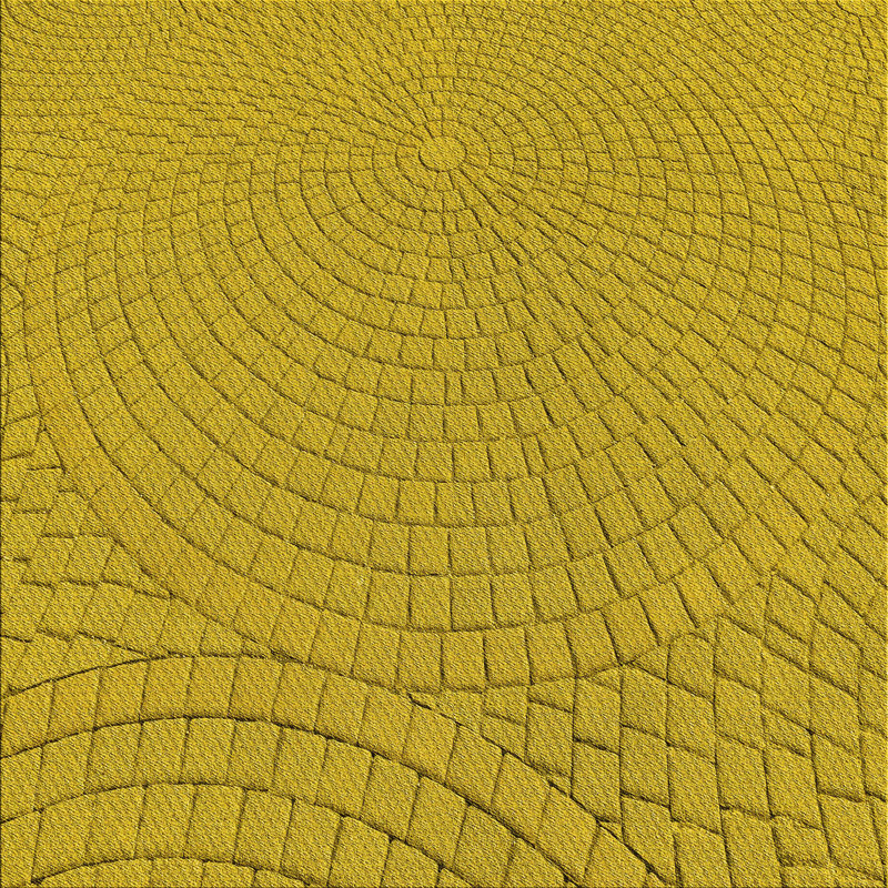 Geometric Indoor Rug, Square 8'