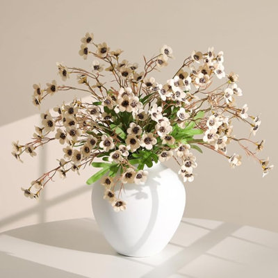12Pcs Wildflowers Artificial Flowers Faux Silk Flower