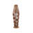 Transitional 3 Light LED Leather Floor Lamp