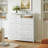 Ojaswi 8 Drawer, Double Dresser with Wooden, Chest of Drawer in 37.6''-99928115