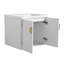 Meuble-lavabo à fermeture en douceur avec lavabo-100841192