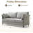 65'' Upholstered Loveseat Sofa