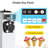 Commercial Ice Cream Machine, 4.76 To 5.8GAL/H Ice Cream Machine Machine, With Pre -Cold Function