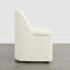 Chaise rembourrée avec housse lavable et roulettes-370145912