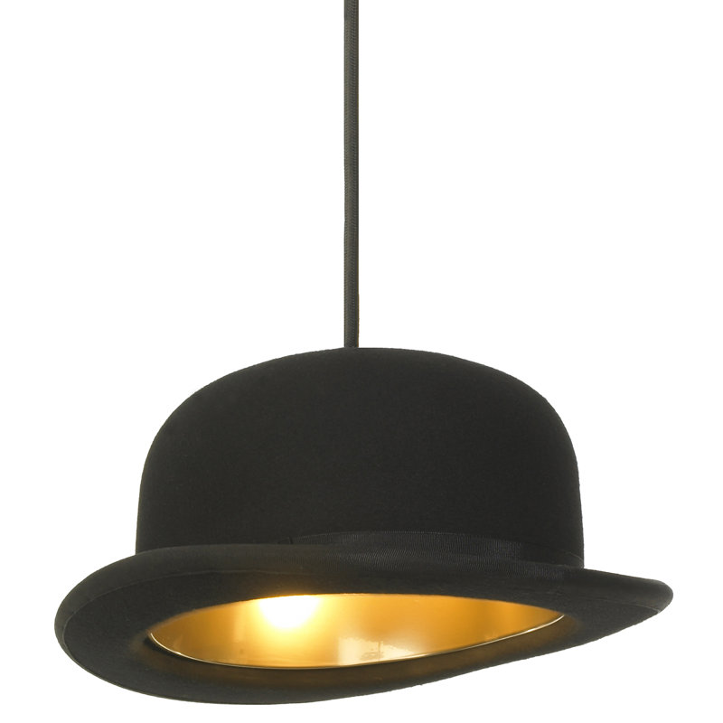 Luminaire suspendu pour chapeau melon Jeeves