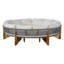 Ensemble de conversation pour 6 personnes avec coussins et table basse