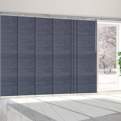 Spruce 7-Panel Single Rail Panel Track Extendable, Panel Width 23.5"