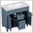 Alfeu 35.9 " W Freestanding Standard and Wall Mounted 1 Single Vanity Bathroom Vanity With Top