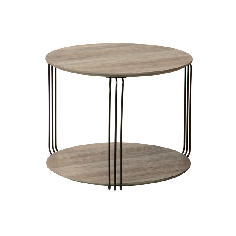 Floor Shelf End Table