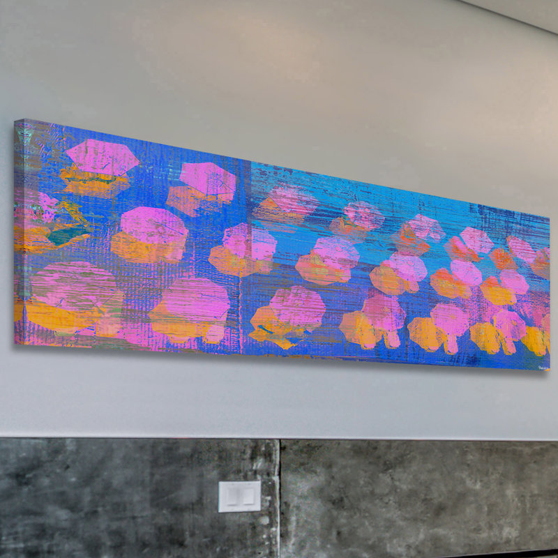1 Piece Wrapped Canvas Wall Art, 38cm H x 114cm W x 3.81cm D