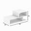 Table basse avec rangement Stigall