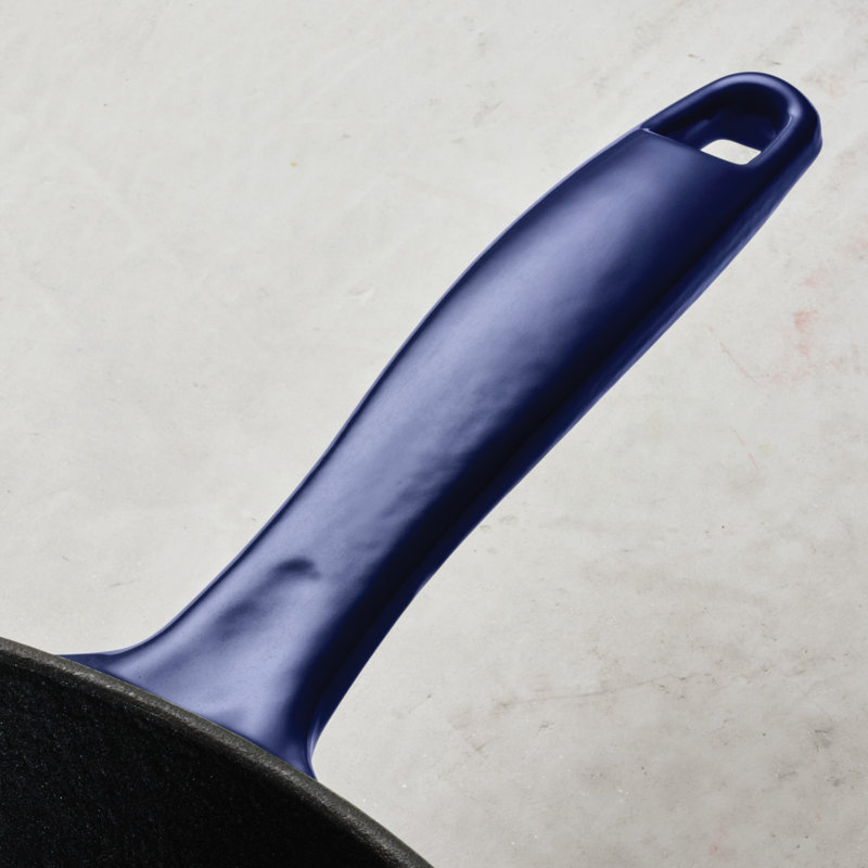 Tramontina Bestow Enameled Cast Iron Grill Pan, Gradated Cobalt