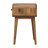 Avora Mini Oak-ish Nightstand With 1 Drawer