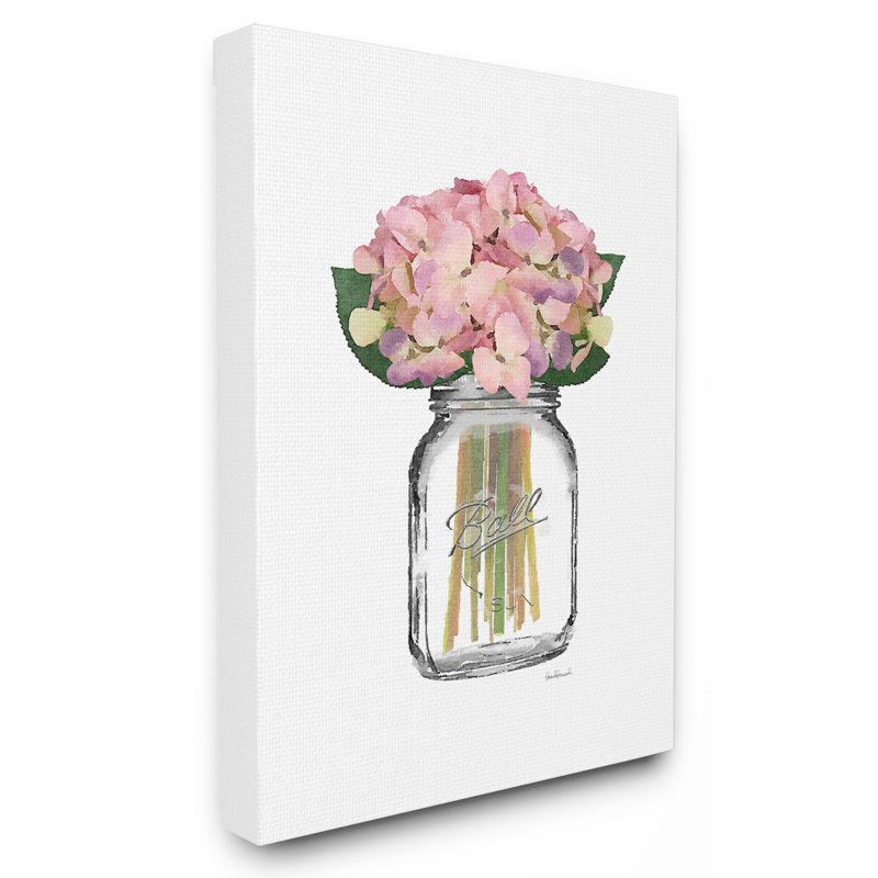 « mode motif fleur rose », impression sur toile, Toile tendue, H 20 po x l 16 po