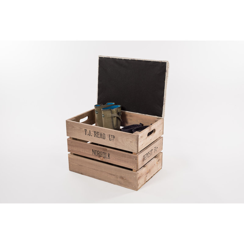 Cavin Solid Wood Accent Stool