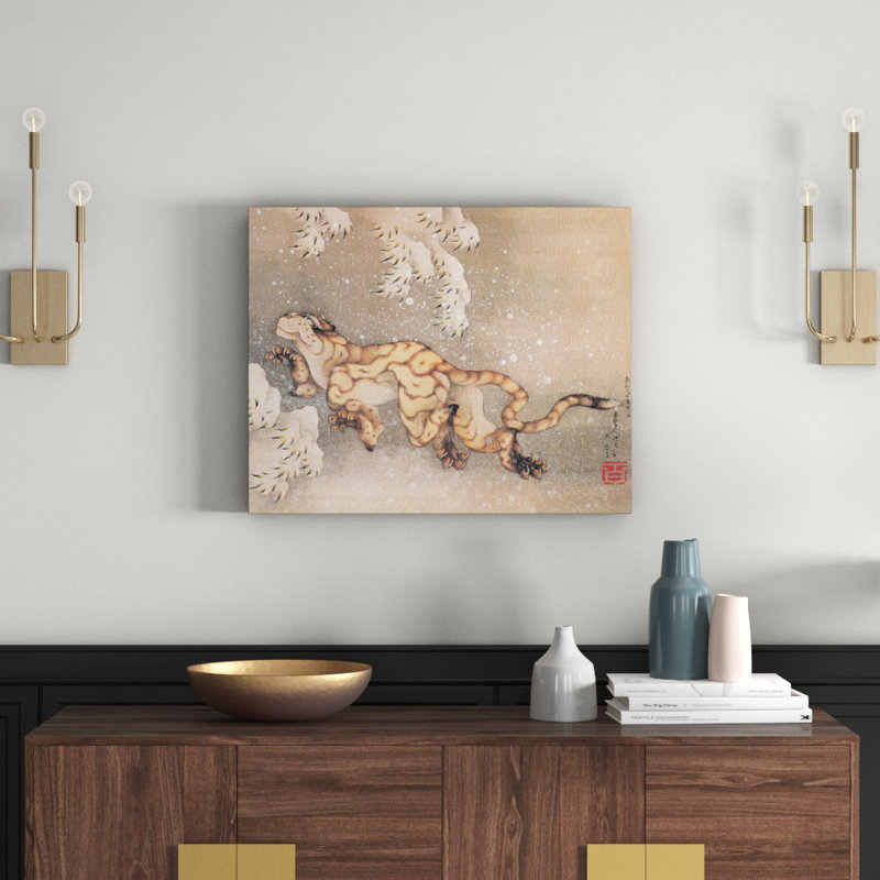 Hokusai - No Frame Print on Wood