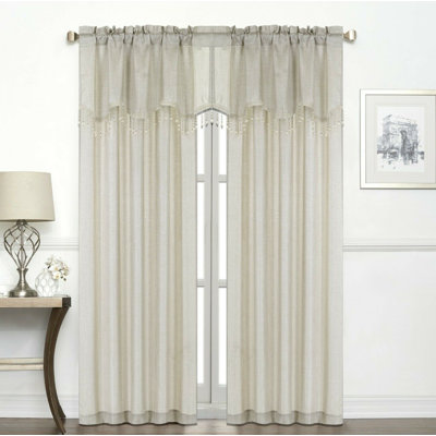 Ramsay Semi Sheer Curtain Pair