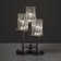 Elfrida Metal Torchiere Lamp