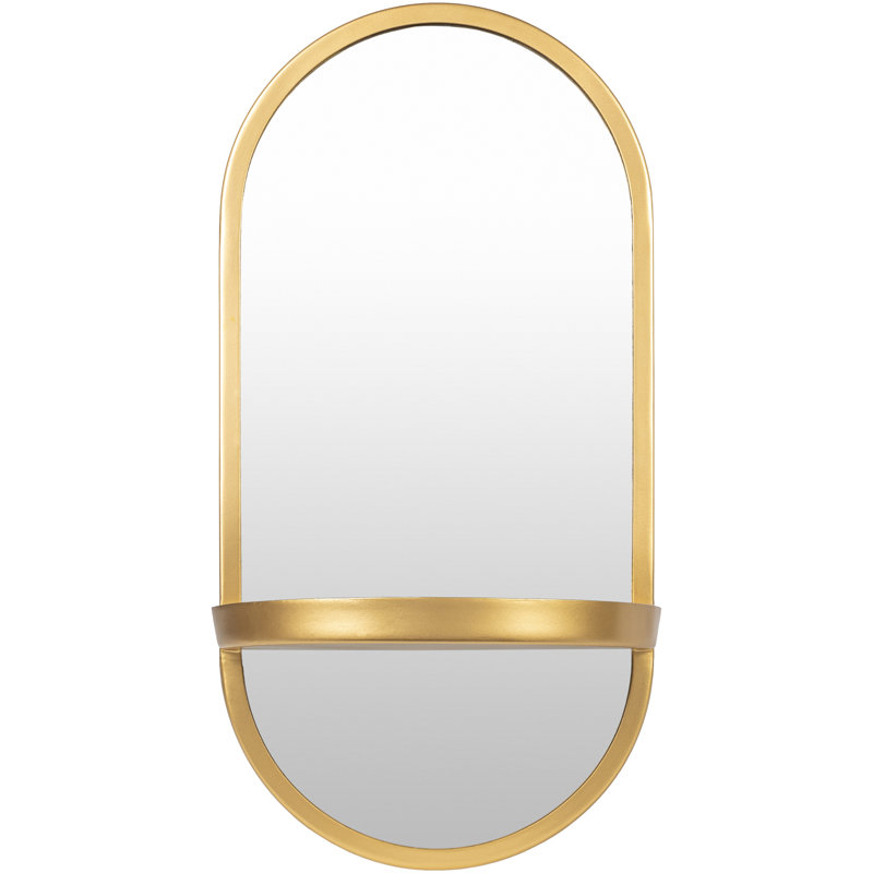Hiplita Metal Flat Wall Mirror