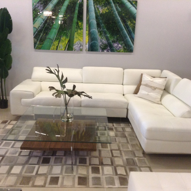 Ruby Glass Coffee Table