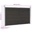 Marathovounos Fence Panel WPC 180x105 cm Black