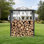 Support à bois de chauffage pour l'extérieur Echo