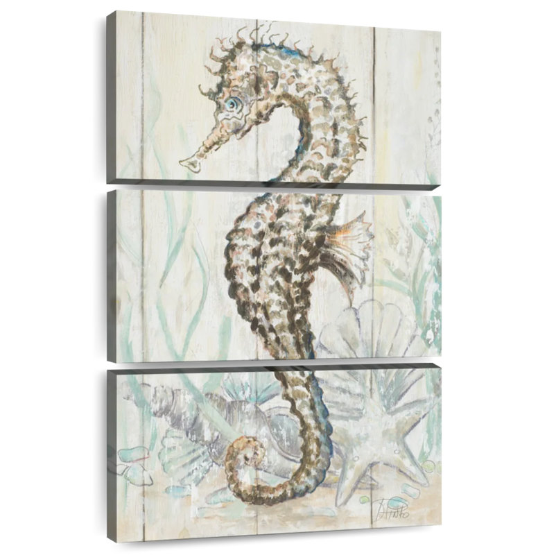 Hippocampe antique Brampt II, H 50 po x l 32 po