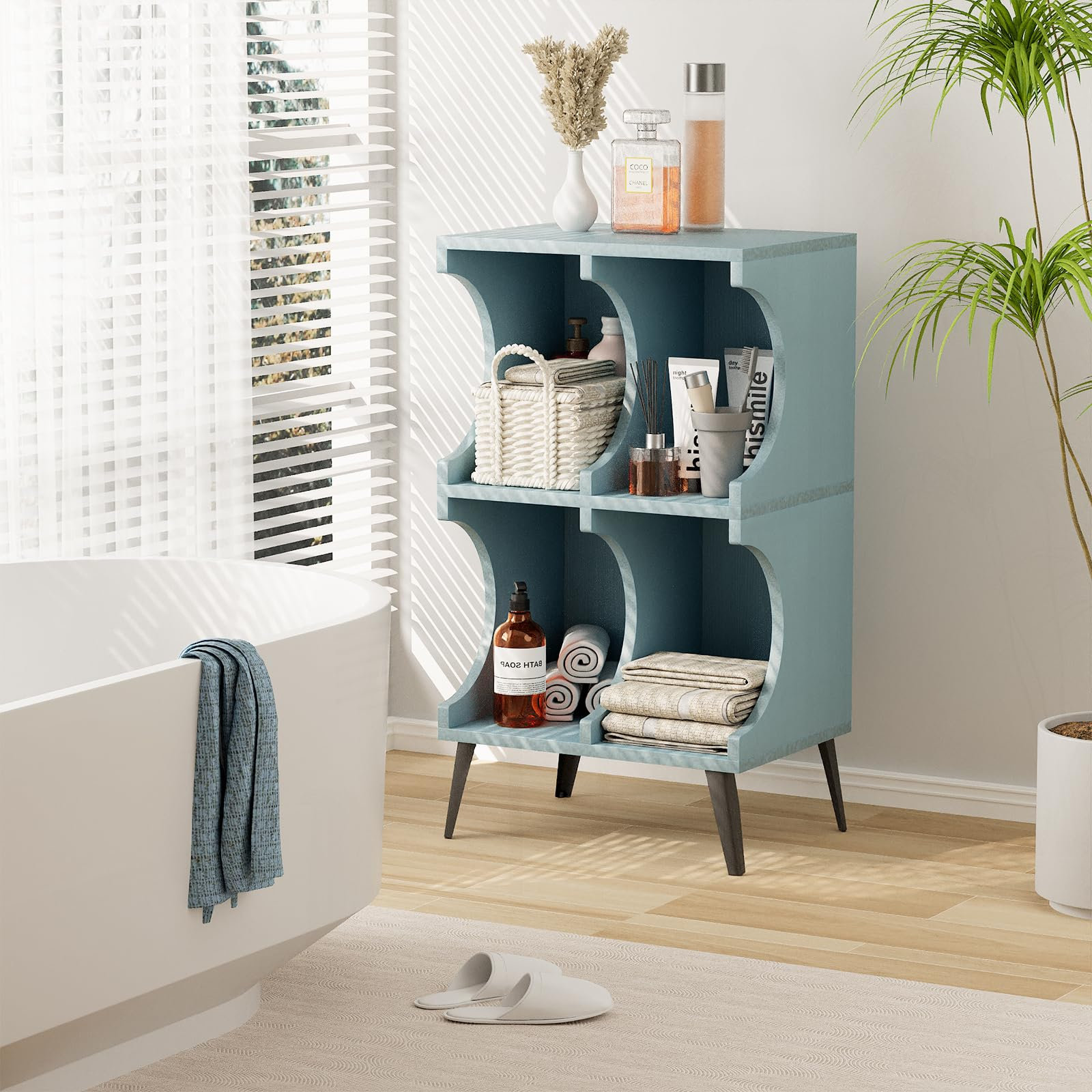 George Oliver Zetta Step Bookcase | Wayfair