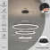 Modern LED Pendant Light, 3 Ring Dimmable LED Pendant Light With Remote Control, Round Recessed High Ceiling Light Fixture