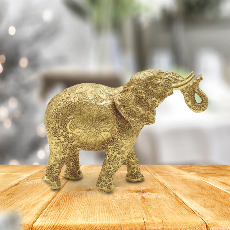 Figurine d'éléphant l 15,5 po