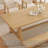 86.61" Brown Rectangular Solid Wood Dining Table-110366716