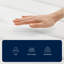 Matelas hybride à plateau-coussin en mousse à mémoire de forme moyenne de 10 po Avenco - Garantie de 10 ans, CertiPUR-US, certifié OEKO-TEX-61784398-112059386