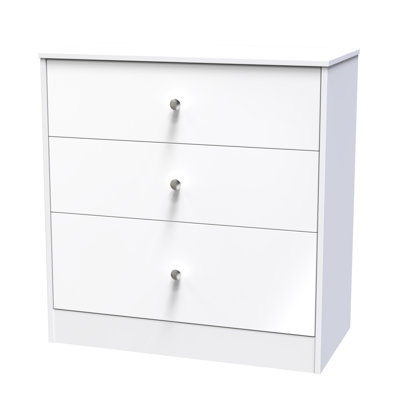 Bhargavi 3 Drawer Deep Chest in Uniform & Dusk (Ready Assembled)